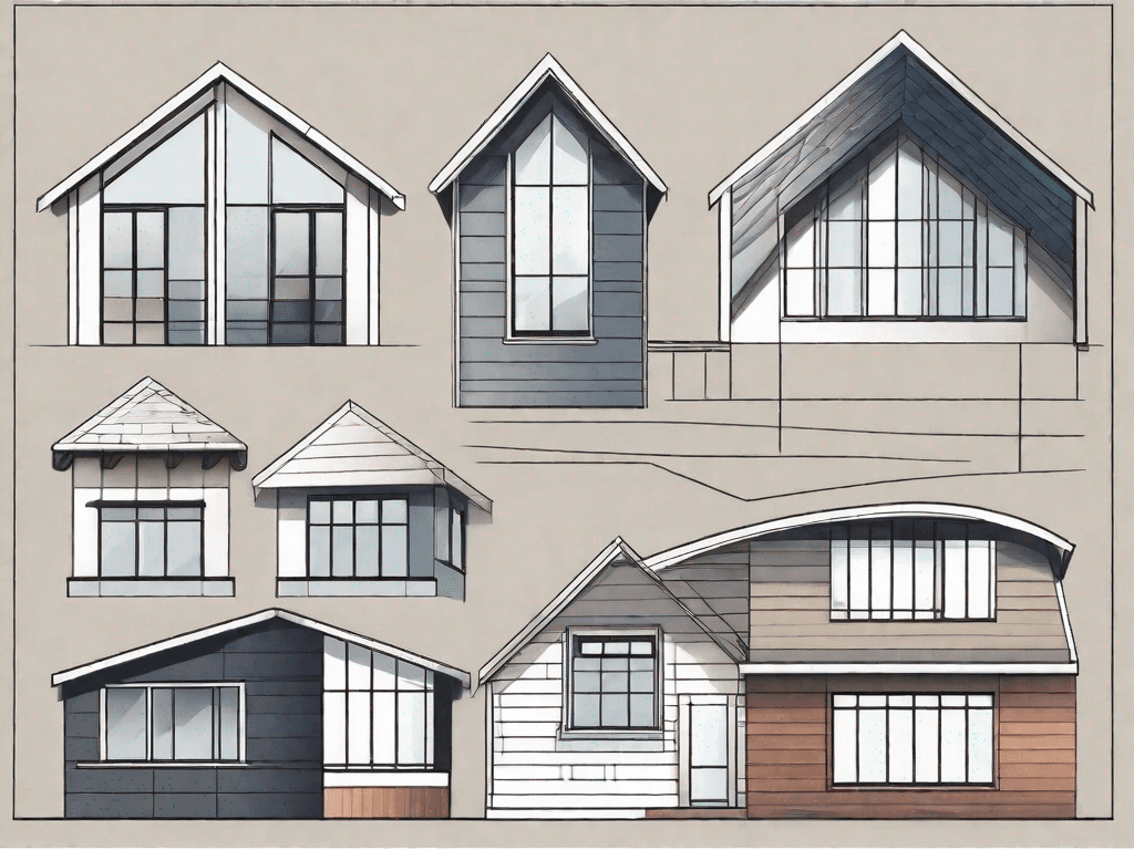 Various types of roofs